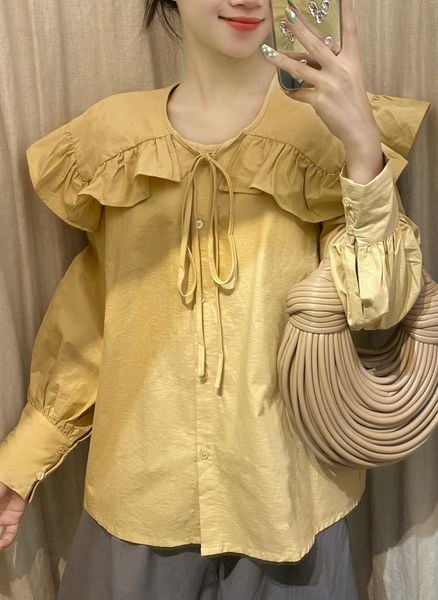  Áo Sơ Mi Tay Phồng - A005 