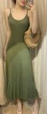  Amirah Dress - Đầm hai dây body cotton len D008 