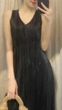  Dahlia Dress - Đầm Suông Cổ Tim dập li LA18 