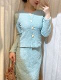  Kaly Set - Set Áo Khoác Và Chân Váy Tweed 