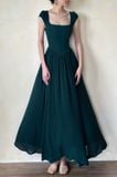  Adela Dress - Đầm Corset Cổ Điển Tay Hến V21 