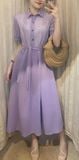  Faith Dress - Đầm ren phối cổ sơ mi D574 