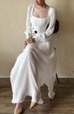  Cinderella Dress - Đầm Corset Cổ Điển Tay Phồng DR0124 