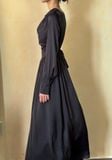  Giselle Dress - Đầm Lụa Tay Dài D1000 