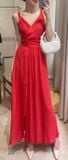  Lillie Dress - Đầm Xoắn Vai Xẻ Tà E291 