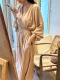  Sol Dress - Đầm tay dài nhấn eo D955 