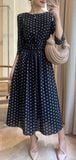  Kanie Dress - Đầm Tay Lỡ Nhấn Eo E93 