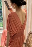  Helen Dress - Đầm Cánh Dơi Nhún Eo D971 
