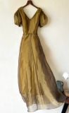  Helena Dress - Đầm Hoa Hồng Tay Phồng Q1013 