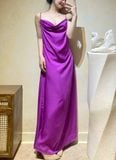  Rosalie Dress - Đầm Lụa 2 Dây Cổ Đổ LA45 