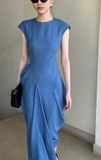  Ceré Dress - Đầm Cổ Tròn Tay Ngắn D1005 