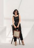  Áo linen 2 dây hàng cúc giữa A115 A116 