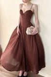  Elsie Dress - Đầm Corset Lụa Q002 