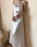  Rosalie Dress - Đầm Lụa 2 Dây Cổ Đổ LA45 
