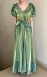  Helena Dress - Đầm Hoa Hồng Tay Phồng Q1013 