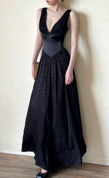  Clara Dress - Đầm Corset Cổ V Thiết Kế D0125 