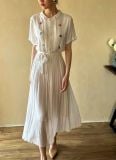  Nami Dress - Đầm Cổ Sen Thêu Tay E79 