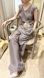  Myrna Set - Set Áo Và Quần Dài Lụa 