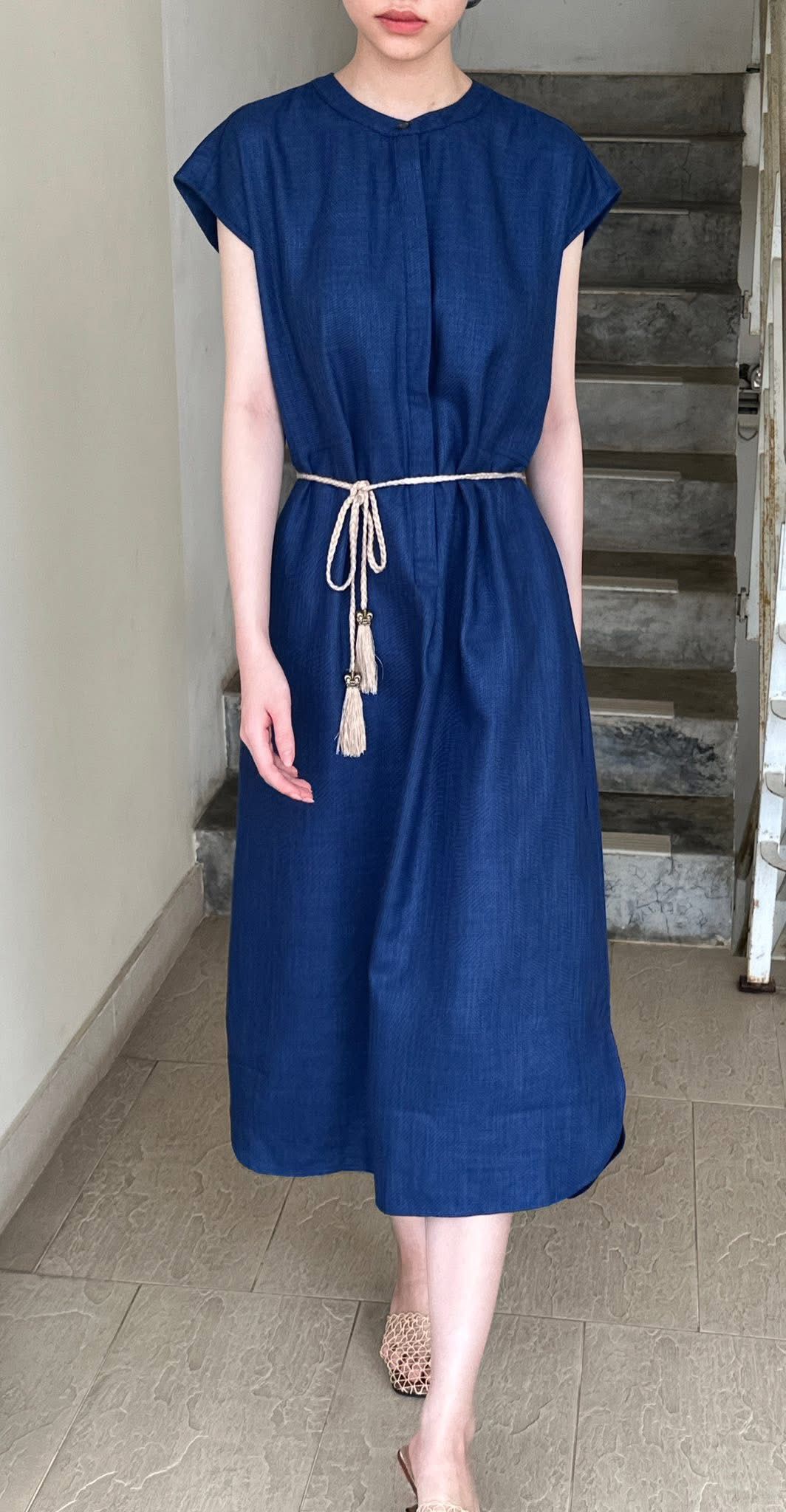  Milcah Dress - Đầm Sơ Mi Suông Tay Ngắn D956 