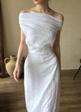  Dilys Dress - Đầm Trễ Vai Sóng Eo DR2123 