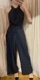  Adora - Jumpsuit cột yếm - chấm bi D665 
