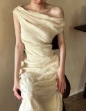  Dilys Dress - Đầm Trễ Vai Sóng Eo DR2123 