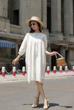  Lana Dress - Đầm suông , tay lửng cột dây D737 