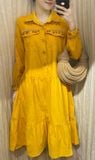  Heritage Dress - Đầm Suông Tay Dài V07 