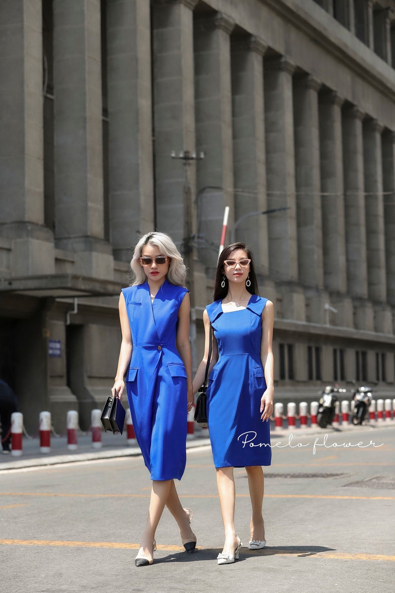  Formal Dress - Đầm Công Sở Cổ V05 