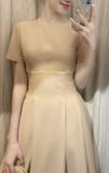  Victoria Dress - Đầm tay ngắn chữ A - POQ79 