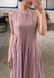  Kahi Dress - Đầm Sát Nách Xếp Ly Lớn E17 
