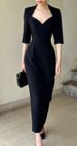  Valeria Dress - Đầm Thiết Kế Tay Lửng D0135 