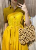  Faith Dress - Đầm ren phối cổ sơ mi D574 
