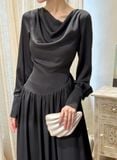  Giselle Dress - Đầm Lụa Tay Dài D1000 