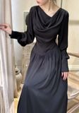  Giselle Dress - Đầm Lụa Tay Dài D1000 