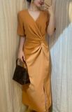  Hera Dress - Đầm Body Xoắn Eo V04 