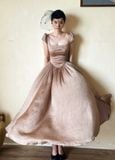  Adela Dress - Đầm Corset Cổ Điển Tay Hến V21 