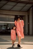  Impressive Shirt Dress - Đầm suông tay phồng (mẹ)  D209 