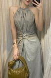  Amanda Dress - Đầm Cổ Yếm Xoắn Eo DR1923 