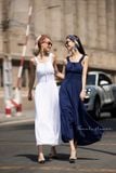  Eirlys Dress - Đầm maxi 2 dây chun eo D729 
