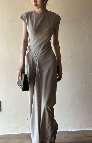  Ceré Dress - Đầm Cổ Tròn Tay Ngắn D1005 