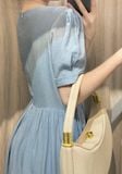  Lamie Dress - Đầm Cổ V Tay Ngắn E10 