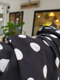  Eleanor Dress - Đầm Cổ Vuông Hoạ Tiết Chấm Bi E02 