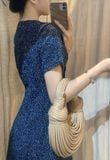 Bonnie Dress - Đầm tweed đắp vạt D28 