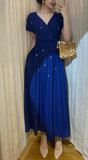  Hannah Dress - Đầm Cánh Dơi Thêu Nổi - E36 