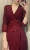  Camille Dress - Đầm Cuốn Tay Lỡ 