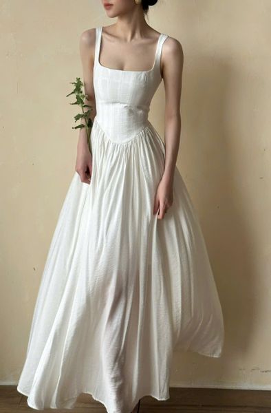 Elizabeth Dress - Đầm Corset Cổ Điển Hai Dây D0124 