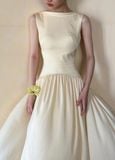  Claudette Dress - Đầm Thiết Kế Vintage QE001 