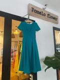  Victoria Dress - Đầm tay ngắn chữ A - POQ79 