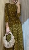  Kanie Dress - Đầm Tay Lỡ Nhấn Eo E93 